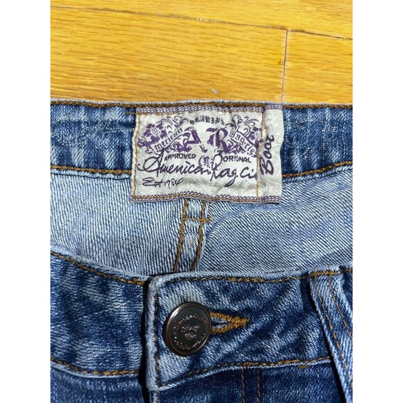 American Rag Jeans Women's 5 Blue Mid Rise Bootcut Denim Western Rodeo Cowgirl - Picture 3 of 8